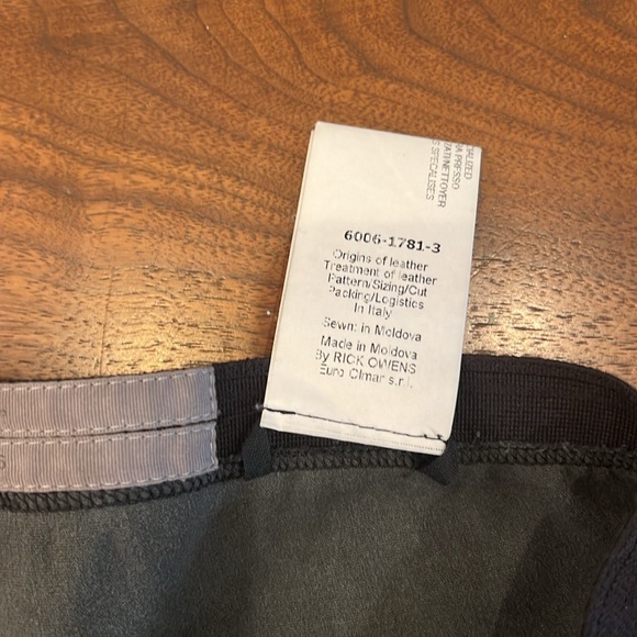 Rick Owens Stretch-Leather Leggings - Picture 13 of 16